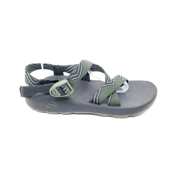 Chaco Z/Cloud Sandals Mens Outdoor Hiking Chevron Strap Black Olive Size 12 main image 7